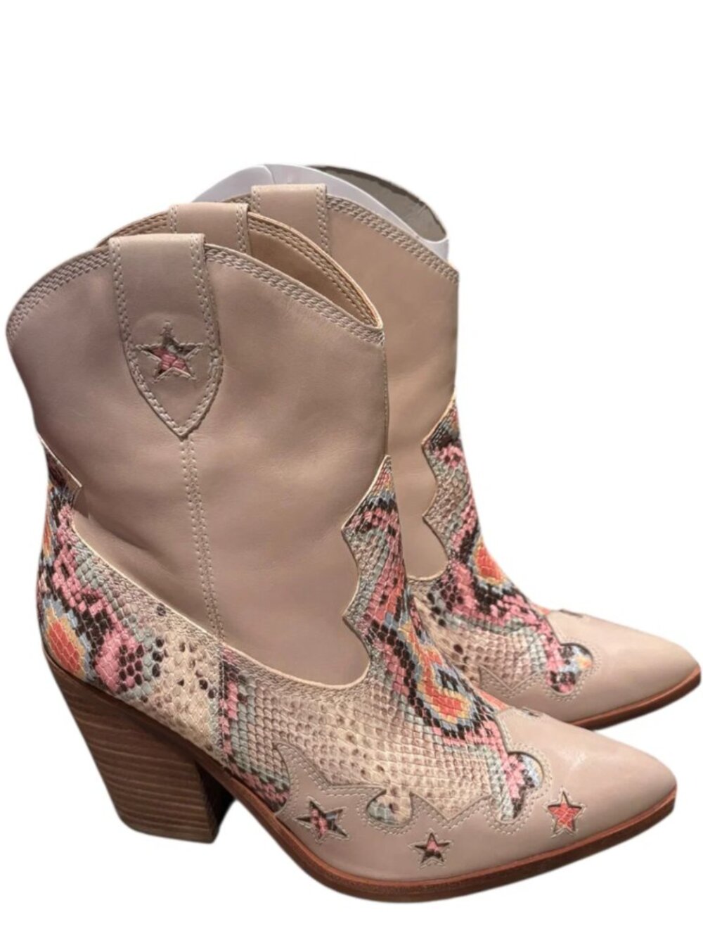 Aldo Cream Boots, 9